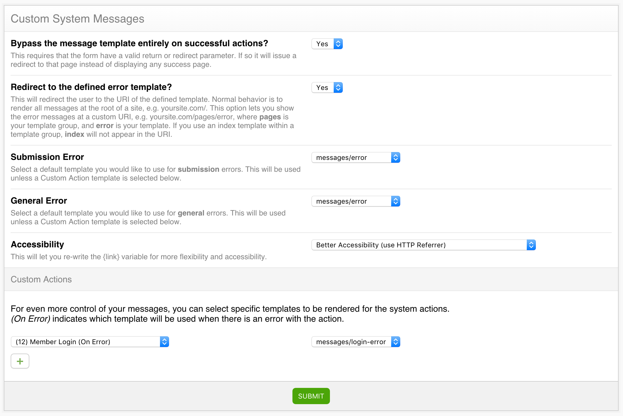 Custom System Messages - System Message Templates done right. | Add-Ons ...